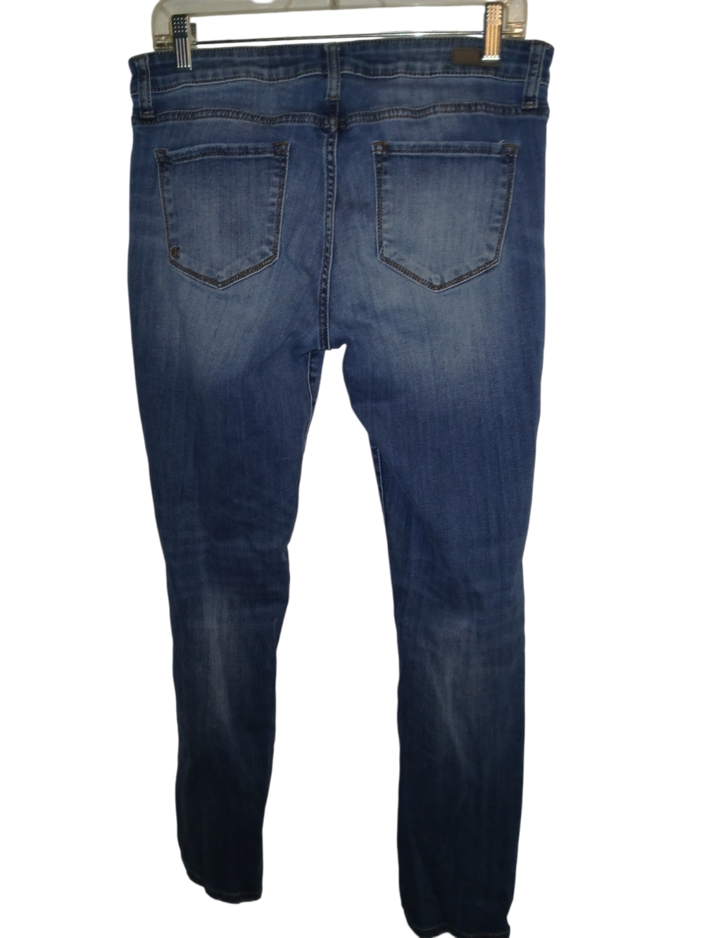 Kut from the Kloth Blue Denim Jeans with Contrast Stitching - Picture 5 of 7